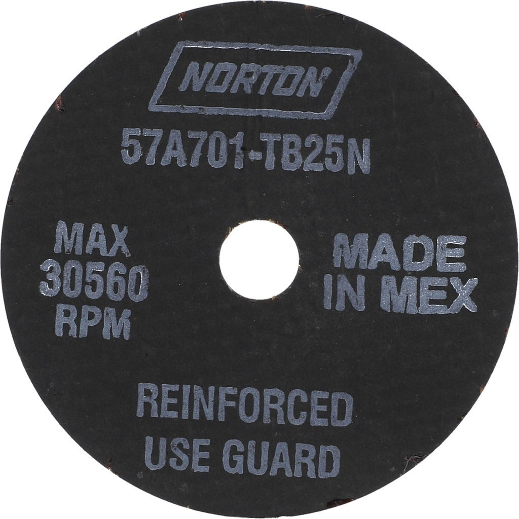 NORTON Norton 66243522372 Cut-off Wheel 2.5 in Aluminum Oxide