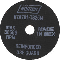 NORTON Norton 66243522372 Cut-off Wheel 2.5 in Aluminum Oxide