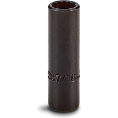 PROTO Proto J5014B 7/16 Inch 12-point Deep Hand Socket