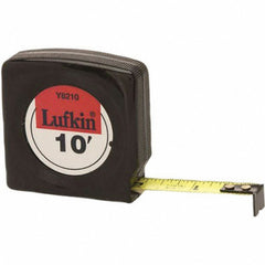 LUFKIN Lufkin Y8210 Tape Measure 10 Ft 1/2 in Steel Case Belt Clip