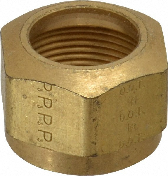 PARKER Parker 61NTA-12 Compression Tube Nut Brass Dot Sae