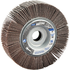 NORTON Norton 63642502674 Flap Wheel 80 Grit 4x1 in