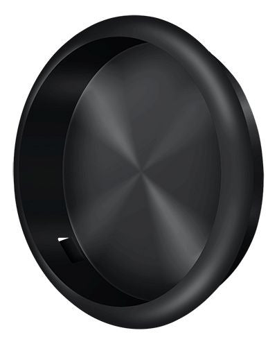 DELTANA Deltana FP221RU19 Flush Pull Round Black Finish