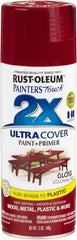 RUST-OLEUM Rust-oleum 334030 Enamel Spray Paint Colonial Red Gloss 12 Oz