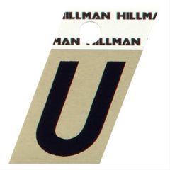 HILLMAN Hillman Fasteners 840534 Reflective Adhesive Letter U 1.5in