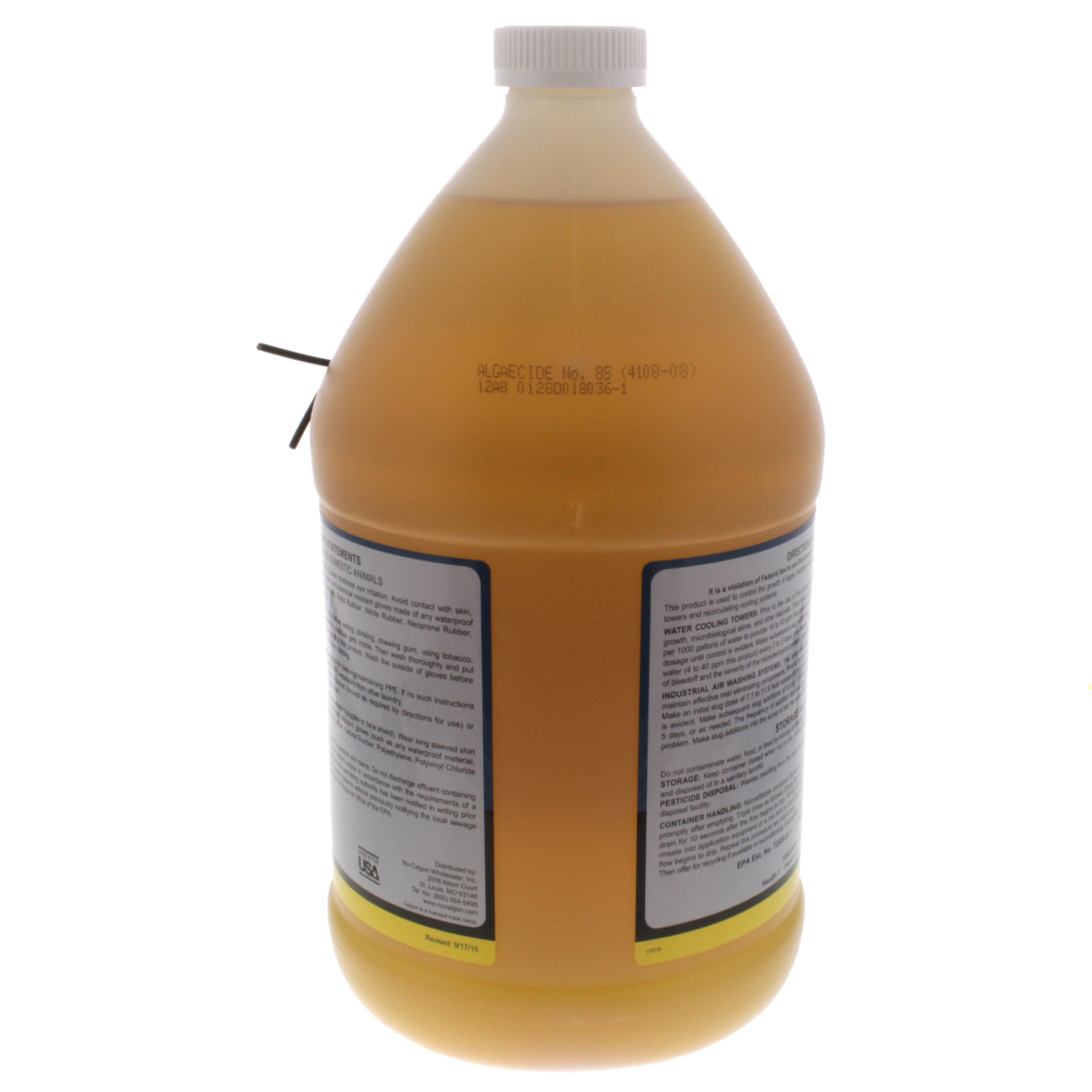 NU-CALGON Nu-Calgon 4108-08 Water Treatment 1 Gallon No85 Algaecide for Algae Prevention