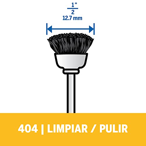 DREMEL Dremel 404-02 Nylon Bristle Brushes (4 Pack)