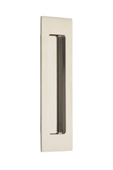 EMTEK Emtek 220307US14 Modern Rectangular Flush Pull Polished Nickel