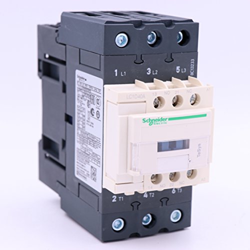 SCHNEIDER ELECTRIC Schneider Electric LC1D40AF7 3P 40A 110V AC Contactor