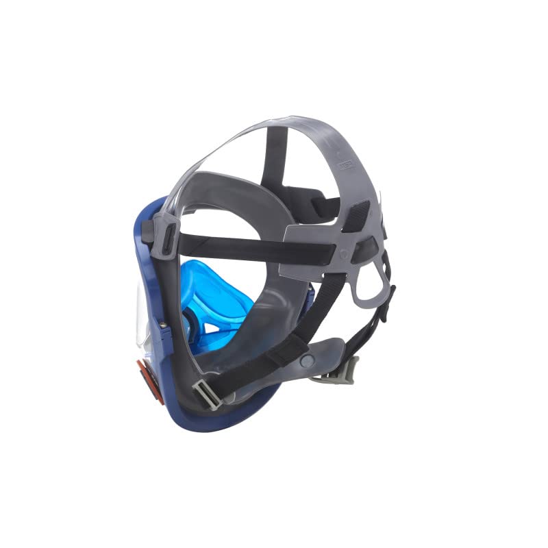 MSA SAFTEY MSA 10031309 Advantage 3200 Series Full-Facepiece Respirator - Medium - Twin-Port - Reusable Gas Mask