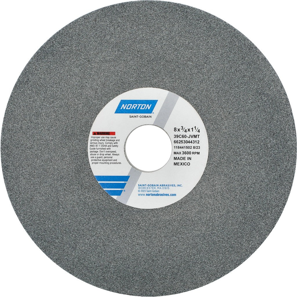 NORTON Norton 66253044312 Surface Grinding Wheel 8in 60 Grit