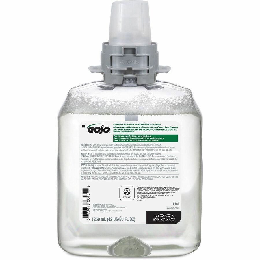 GOJO Gojo GOJ516504CT Hand foam soap refill for FMX-12 1250 ml Pack of 4