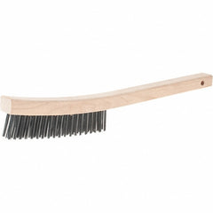 WEILER Weiler 95937 Scratch Brush Steel Fill Wood Handle