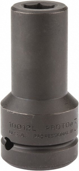 PROTO Proto J10012L Impact Socket 1 in Drive 3/4 in 6-point