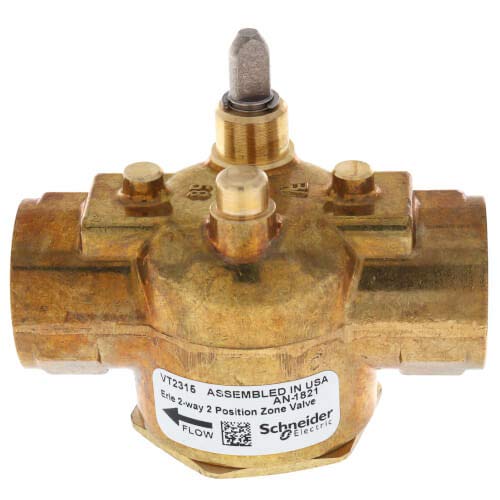 SCHNEIDER ELECTRIC Erie VT2315 3/4 Sweat 2-Way Zone Valve Body 5.0 Cv