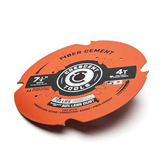 Crescent CSBFC-704 Circular Saw Blade 7-1/4 inch 4 Tooth Fiber Cement
