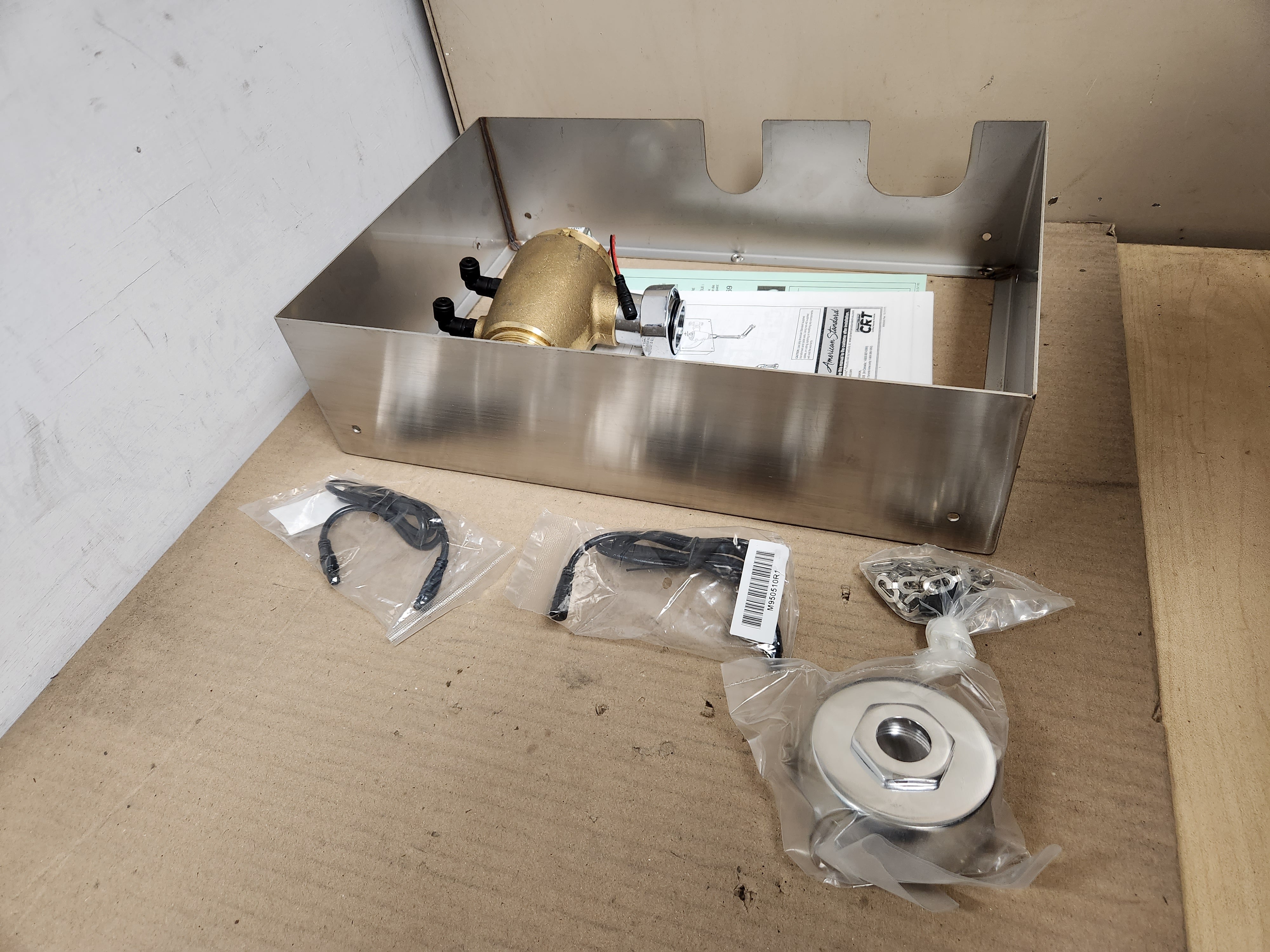 AMERICAN STANDARD American Standard 606B405MX.007 Concealed Urinal Electric Connection Flushometer