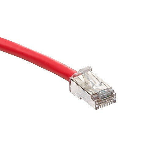 LEVITON Leviton Telcom 6AS10-5R Cat6a Slim Patch Cord 5ft Red