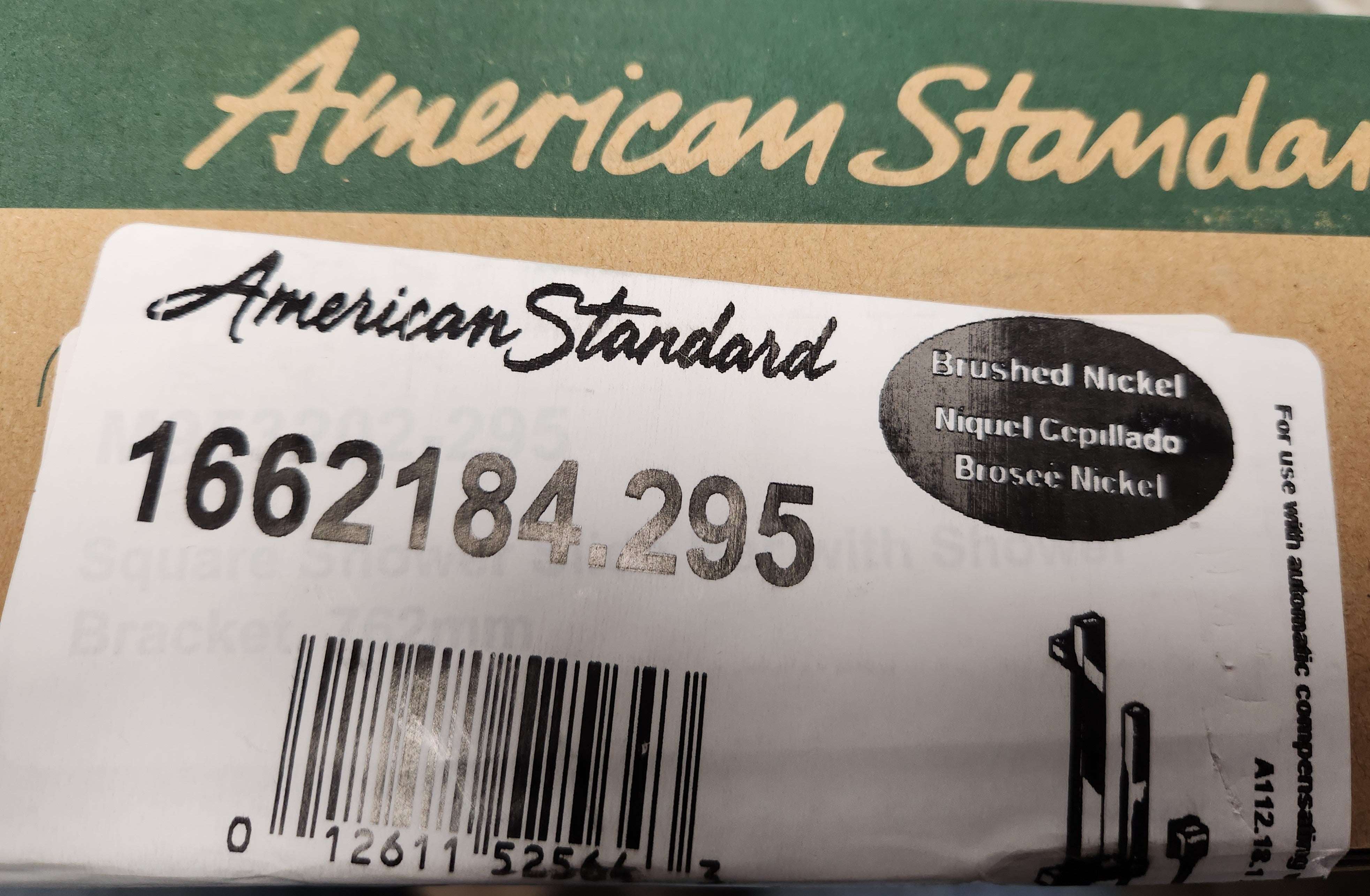 AMERICAN STANDARD American Standard 1662.184.295 Times Square Shower System Kit 1-Way Wand Style