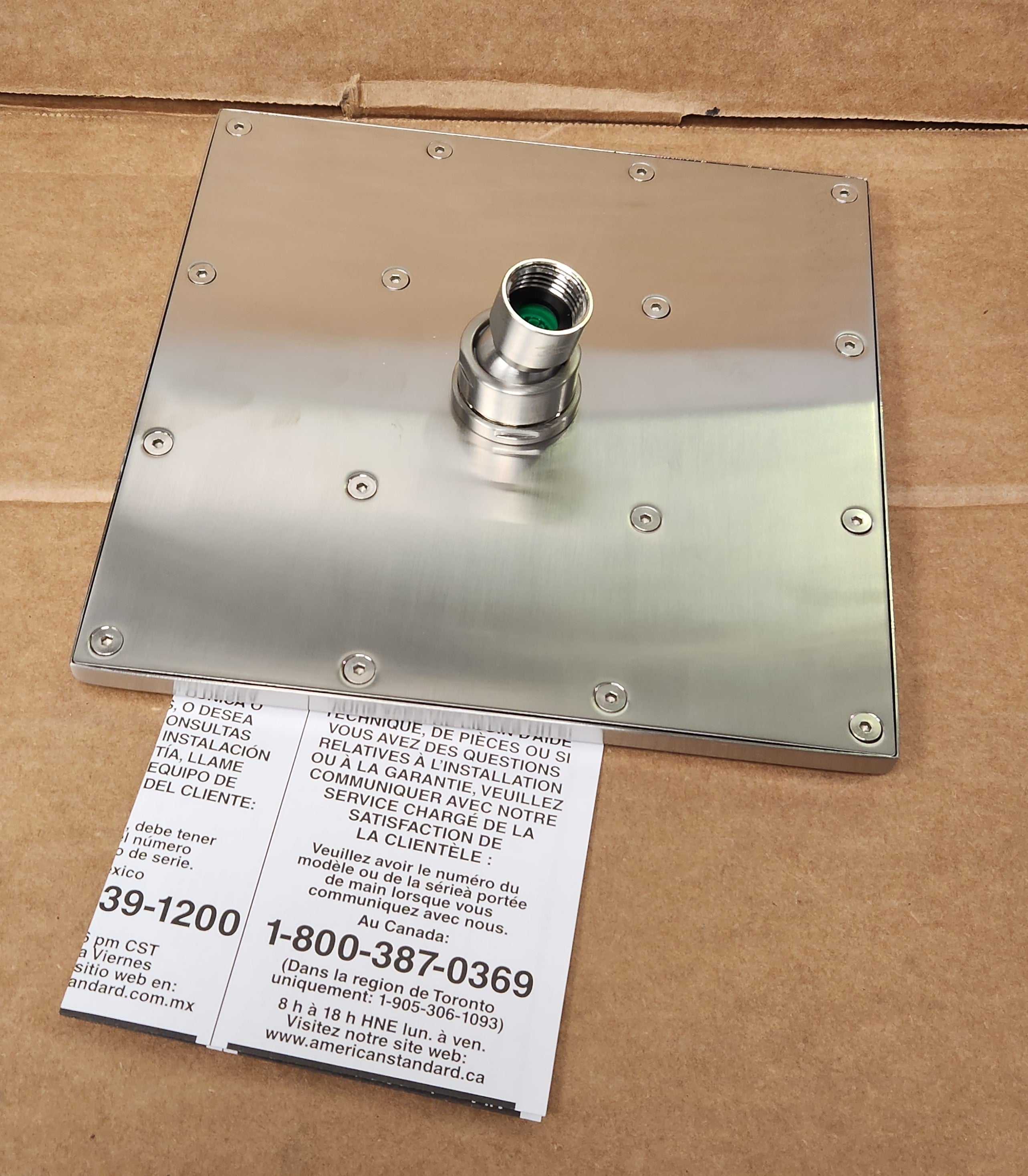 AMERICAN STANDARD American Standard 1660.688.295 Showerhead 2.5 GPM (Brushed Nickel) Replacement MPN
