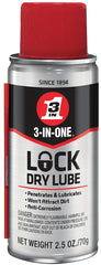 3-IN-ONE 3-In-One 120074 Lock Dry Lubricant (2.5 oz Aerosol Can)