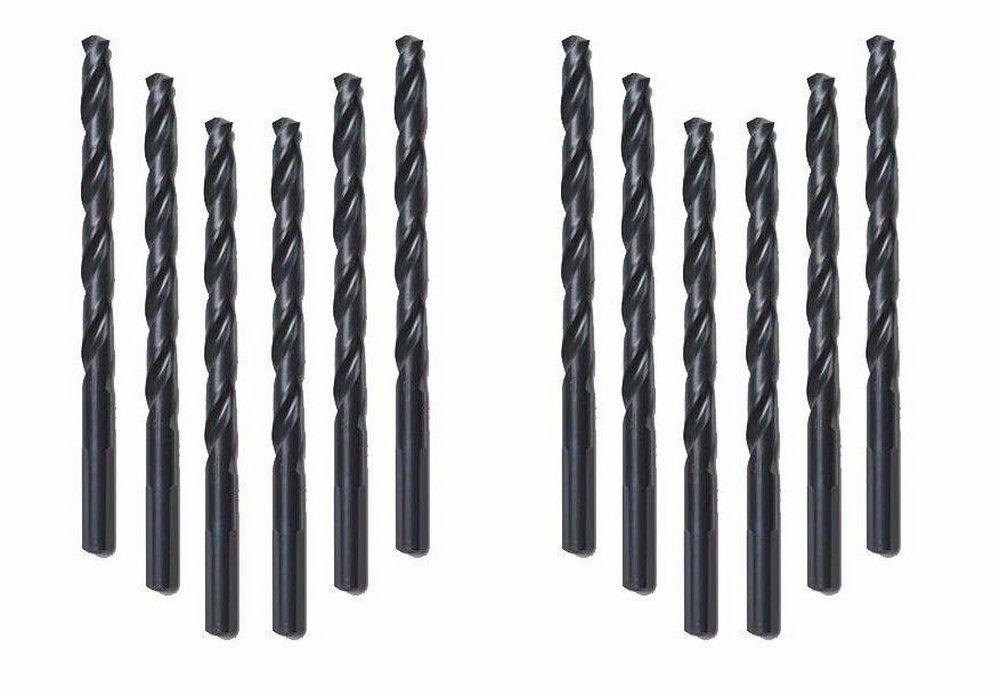 MILWAUKEE Milwaukee 48-89-2826 Thunderbolt Black Oxide Drill Bit 5/32 in (12 Pack)