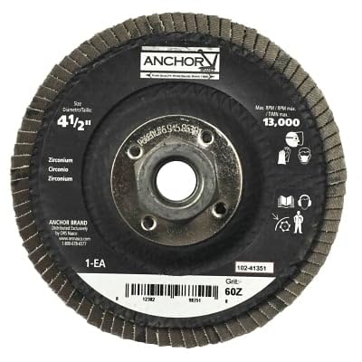 ANCHOR BRAND 102-41345 FLAP DISCS
