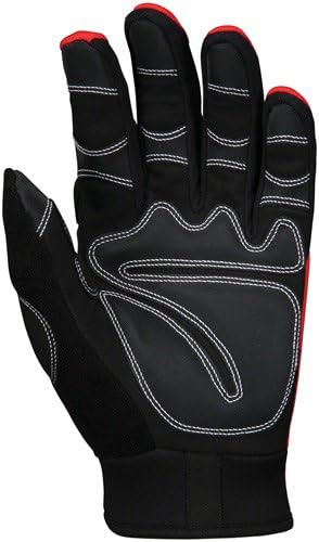MCR SAFETY MCR Safety 924S Multi-Task Gloves Synthetic Palm Foam Padding Black Small 1-Pair