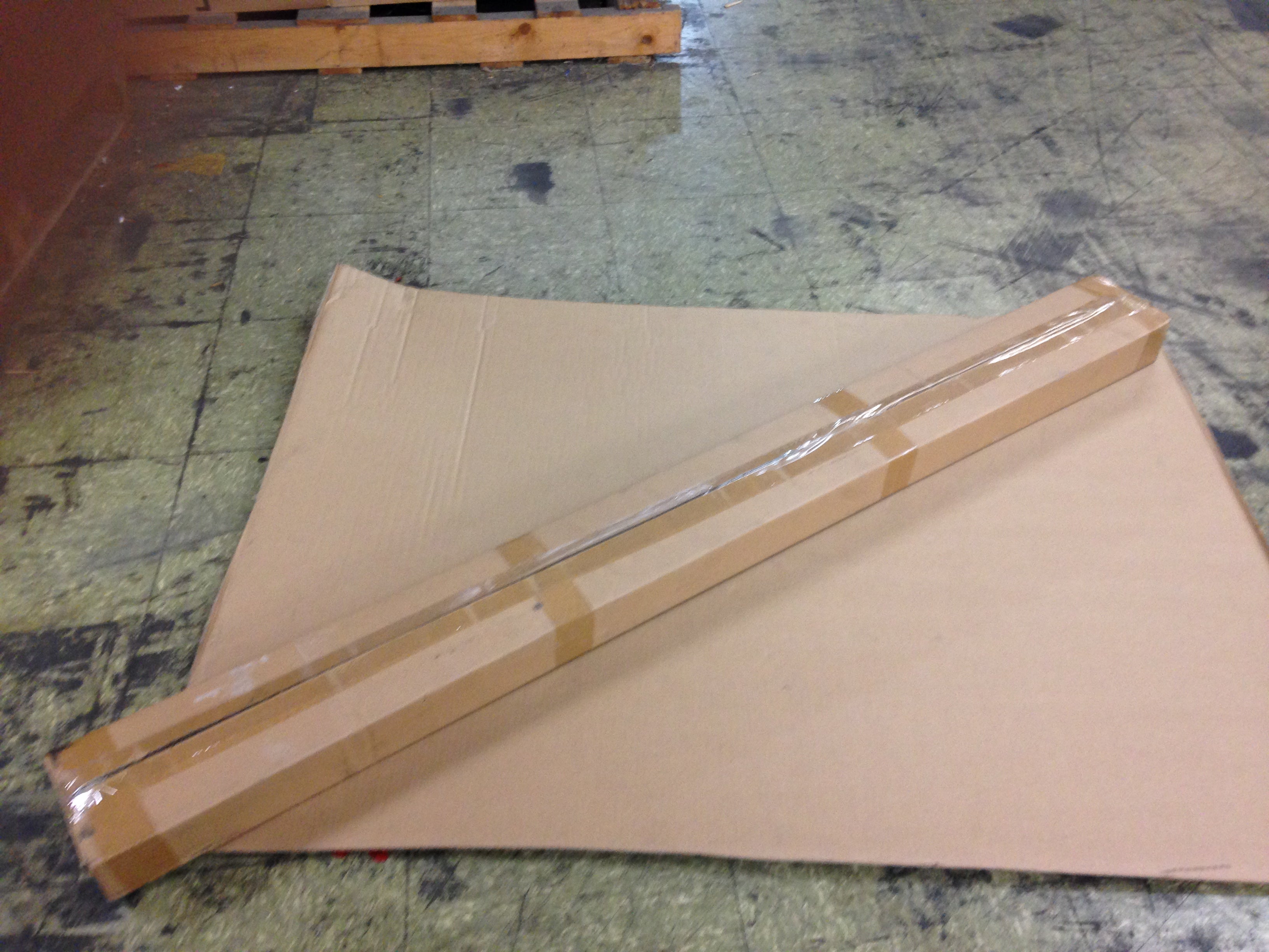 AMERICAN STANDARD American Standard 710300-101.2950A Door Post Extrusion 57 1/2 Satin
