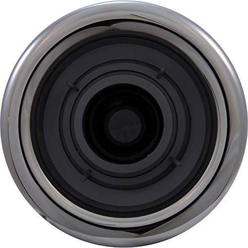 WATERWAY PLASTICS Waterway Plastics 210-7277S Jet Complete Old Faithful 90GPM Smooth Stainless Steel/Gray Elliptical