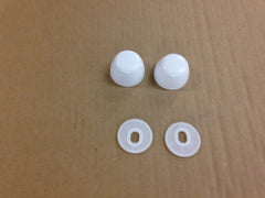 American Standard 034783-4150A Bolt Cap Kit 128 Canvas White 2 per Bag