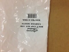 American Standard 034783-4150A Bolt Cap Kit 128 Canvas White 2 per Bag