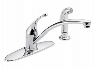 DELTA FAUCET Delta Faucet Co 10901LF Kitchen Faucet Chrome 1.80 Gpm