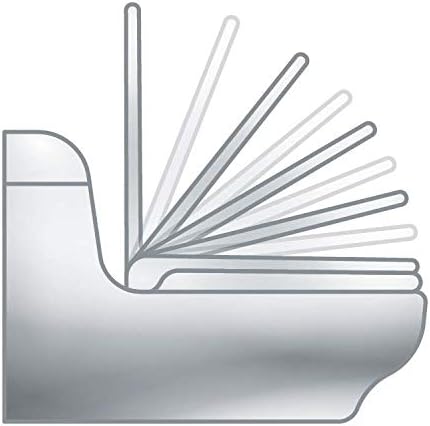 CENTOCO Centoco 3800SC-001 Toilet Seat Slow Close Elongated Plastic White