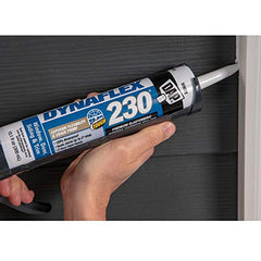 DAP 18304 Dynaflex 230 Clear Premium Exterior/Interior Window, Door and Trim Sealant