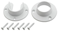 NATIONAL HARDWARE National Mfg S822-083 White Heavy Duty Closet Flange Set