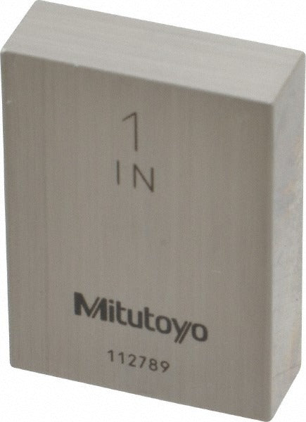 MITUTOYO Mitutoyo 611201-531 Steel Gage Block 1 Inch Grade 0