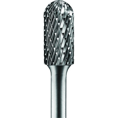 PFERD Pferd 24422 Carbide Bur Cylinder Radius End 3/8 x 3/4 1/4 Shank Double Cut SC-3