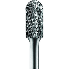 Pferd 24422 Carbide Bur Cylinder Radius End 3/8 x 3/4 1/4 Shank Double Cut SC-3