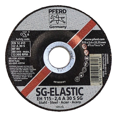 PFERD 63103 GRINDING & CUT OFF WHEELS