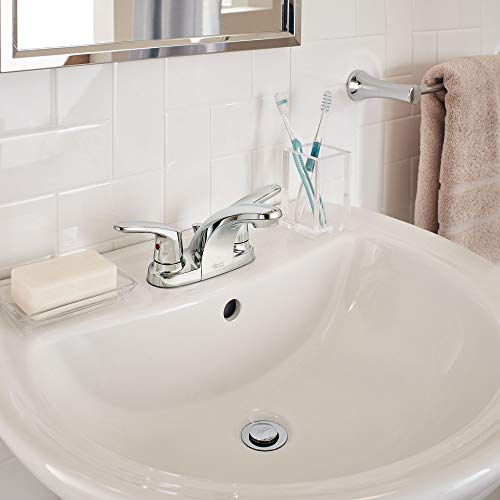 AMERICAN STANDARD American Standard 7075200.002 Colony Pro Two Handle Centerset Bathroom Sink Faucet Polished Chrome