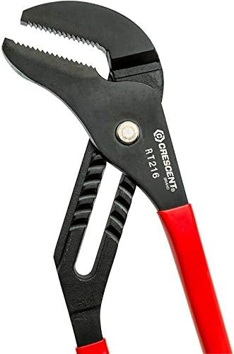 CRESCENT Crescent RT216CVN-06 Tongue and Groove Pliers 16 Inch Straight Jaw Black Oxide