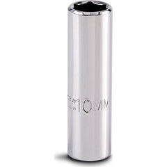 PROTO Proto J4710LM Deep Hand Socket 10 Mm 1/4 Drive