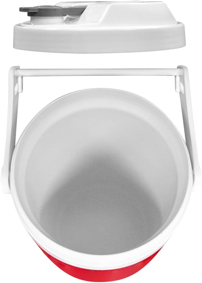 IGLOO Igloo 31379 Laguna Beverage Jug 1 Gallon Red Star White