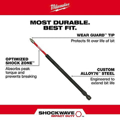 Milwaukee 48-32-4247 T27 Driver Bits 6 inch