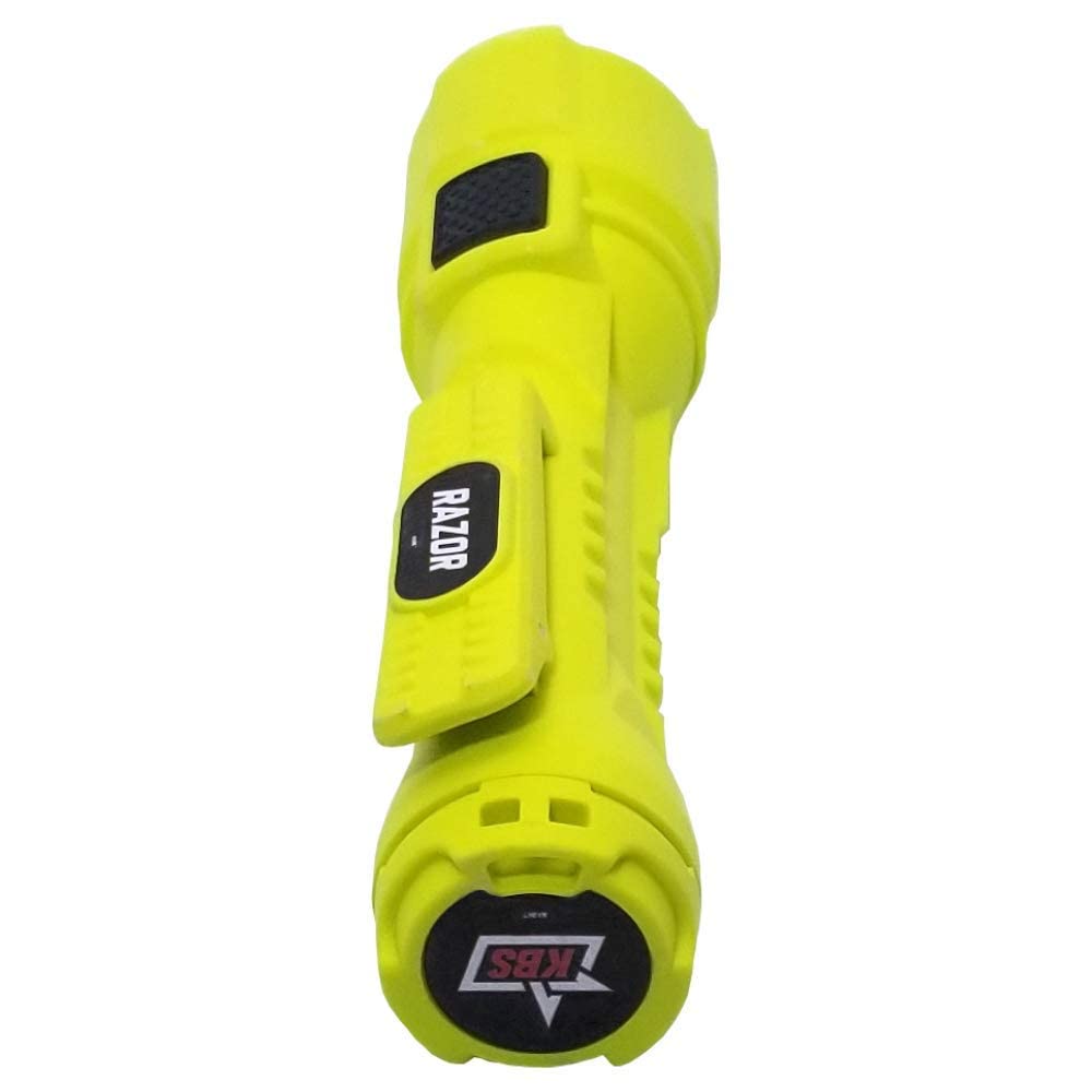 BRIGHT STAR Bright Star 60160 Razor LED Flashlight 3 AA Batteries High 325 Lumens Low 125 Lumens Single Beam Yellow