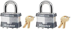 Master Lock 1KA-2035 Laminated Steel Keyed Alike Padlock 1-3/4 Quantity 1818
