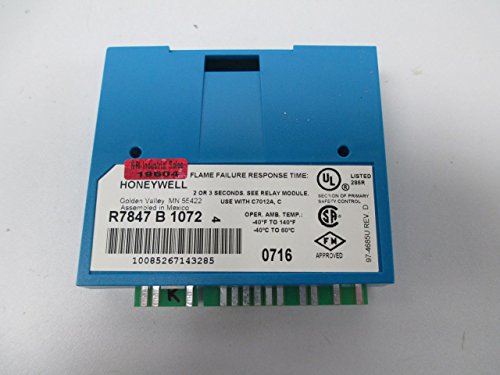 HONEYWELL Honeywell R7847B1072 Dynamic Rectification Flame Amplifier R7847B1072