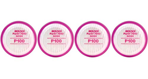 MOLDEX Moldex 7940 Filter Disk P100 Particulate Filter Disk (Bag of 2)
