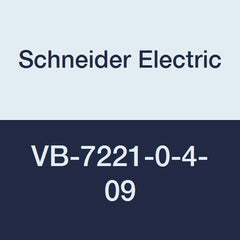 SCHNEIDER ELECTRIC VB-7221-0-4-09 GLOBE VALVES